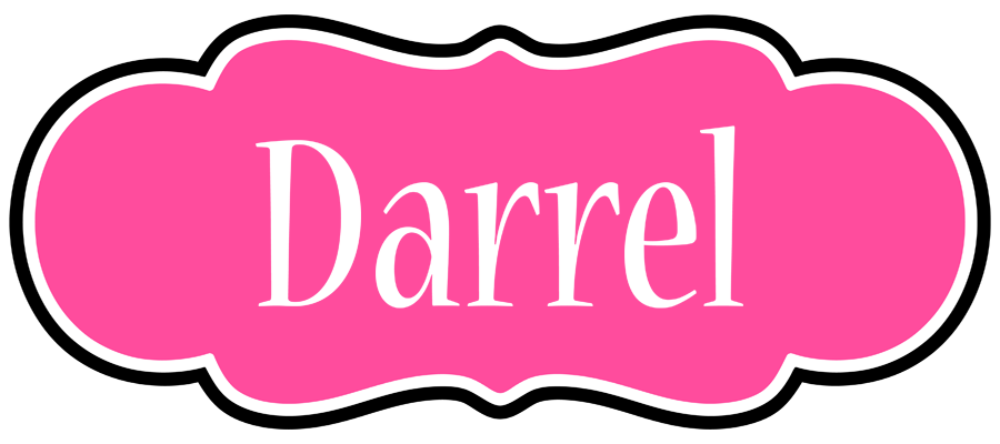 Darrel invitation logo