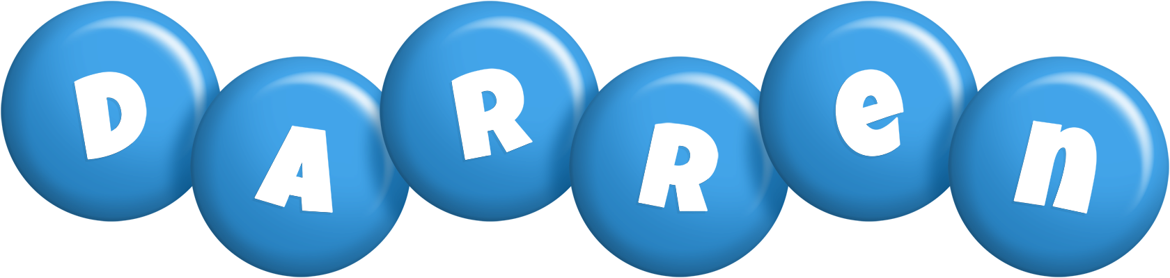 Darren candy-blue logo
