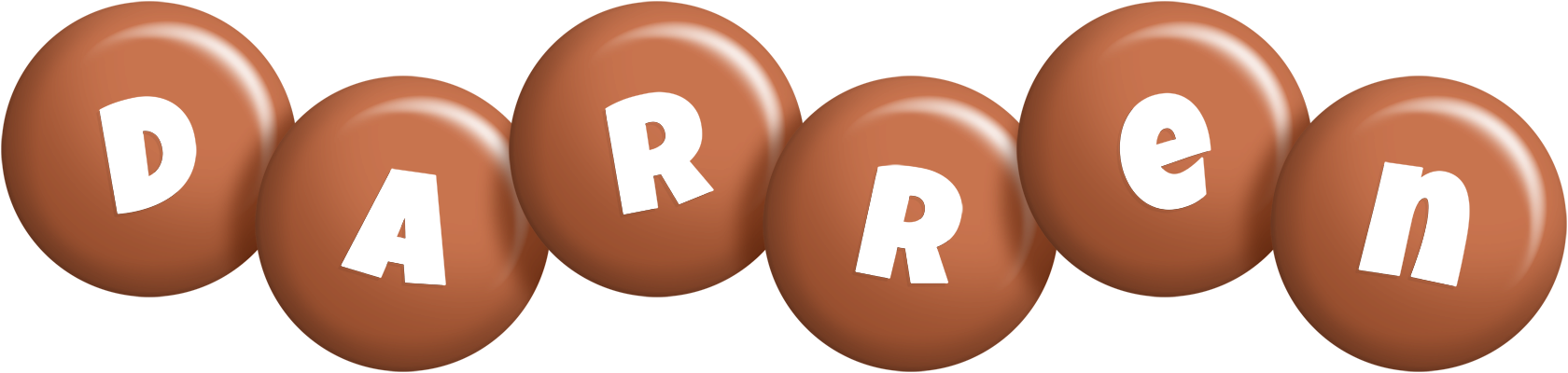 Darren candy-brown logo