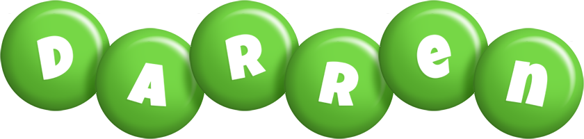 Darren candy-green logo