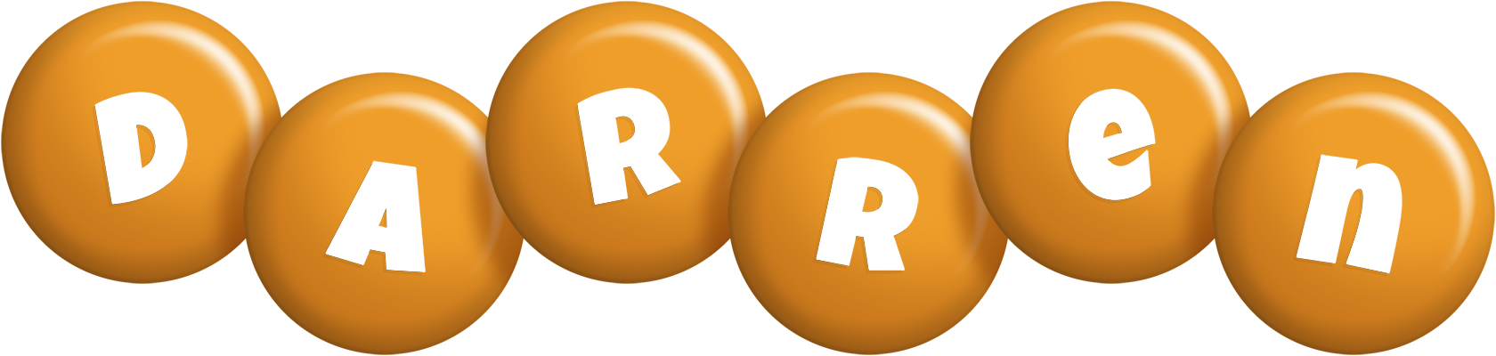 Darren candy-orange logo