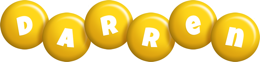 Darren candy-yellow logo
