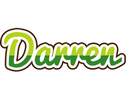 Darren golfing logo