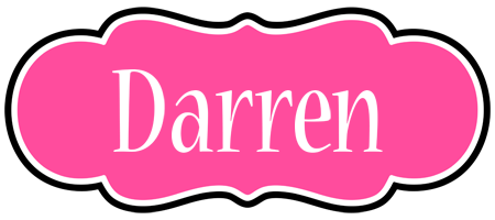 Darren invitation logo