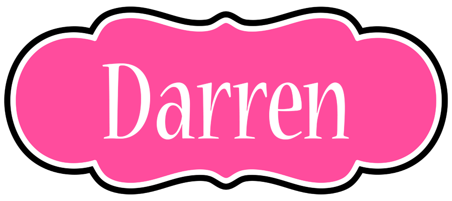 Darren invitation logo