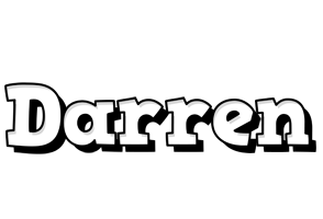 Darren snowing logo