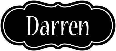 Darren welcome logo