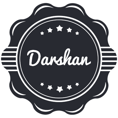 Darshan badge logo