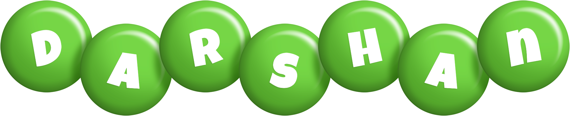 Darshan candy-green logo