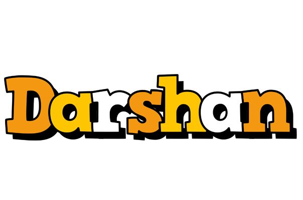 Darshan cartoon logo