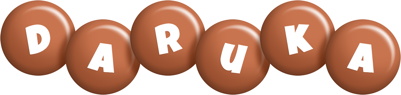 Daruka candy-brown logo