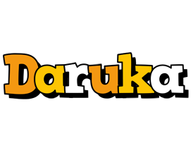 Daruka cartoon logo