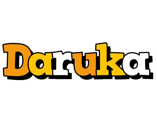 Daruka cartoon logo