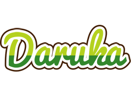 Daruka golfing logo