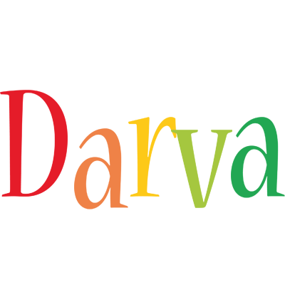 Darva birthday logo