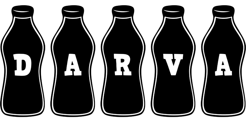 Darva bottle logo