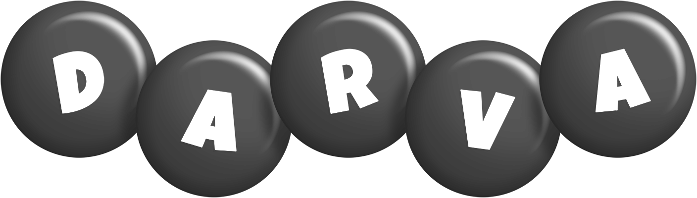 Darva candy-black logo