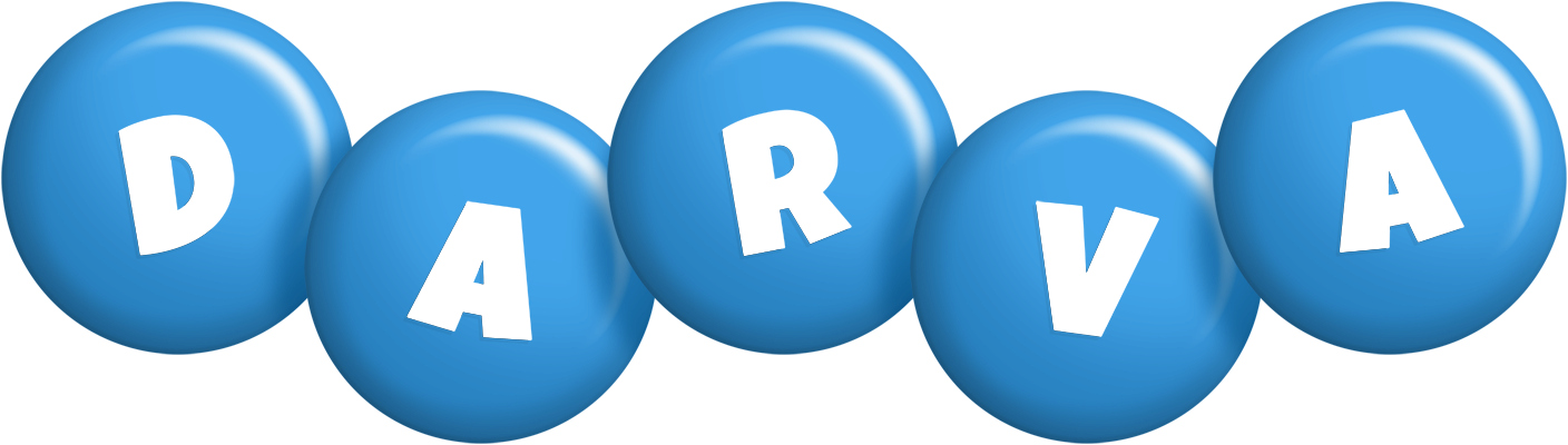 Darva candy-blue logo