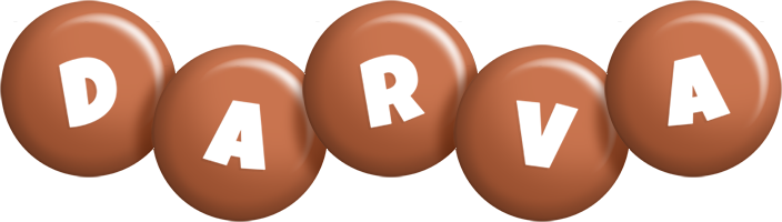 Darva candy-brown logo