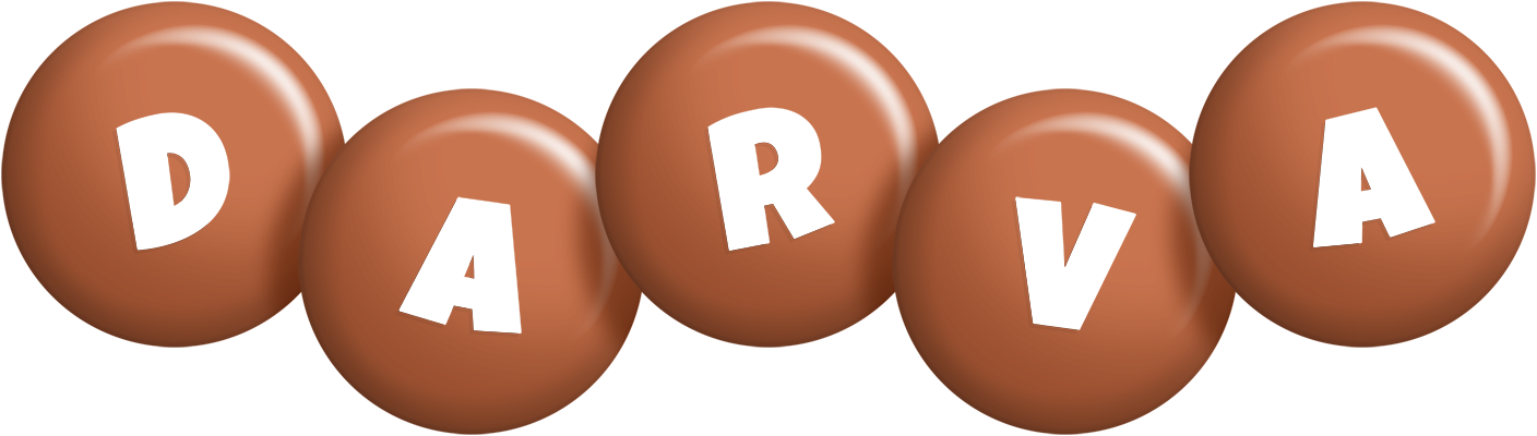 Darva candy-brown logo