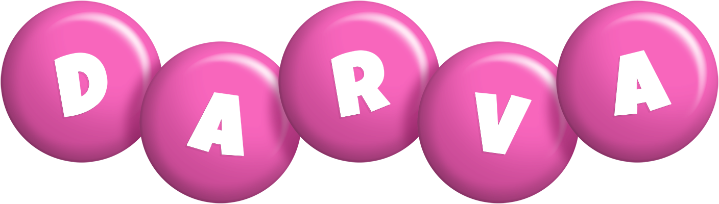 Darva candy-pink logo