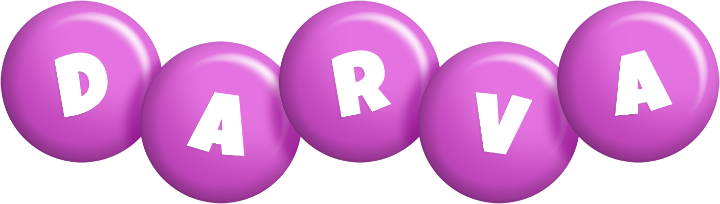 Darva candy-purple logo