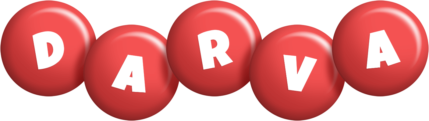 Darva candy-red logo