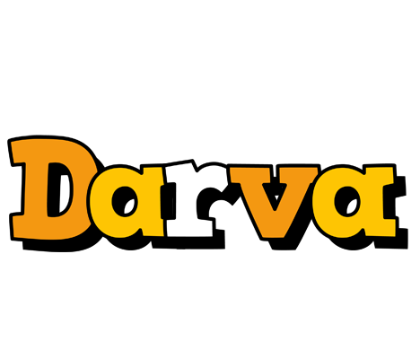 Darva cartoon logo