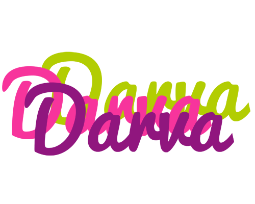 Darva flowers logo