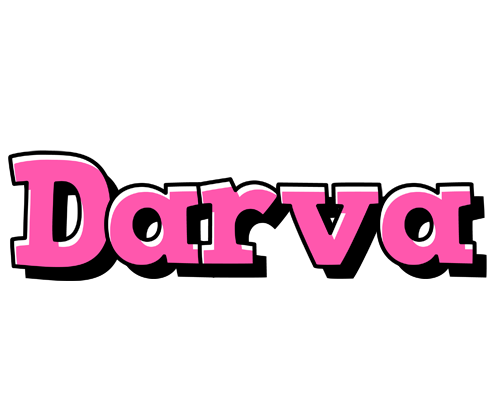Darva girlish logo