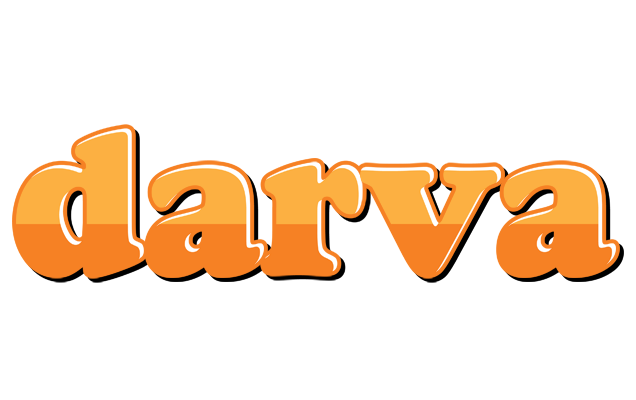 Darva orange logo