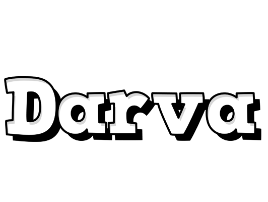 Darva snowing logo