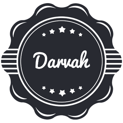 Darvah badge logo