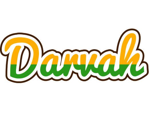 Darvah banana logo