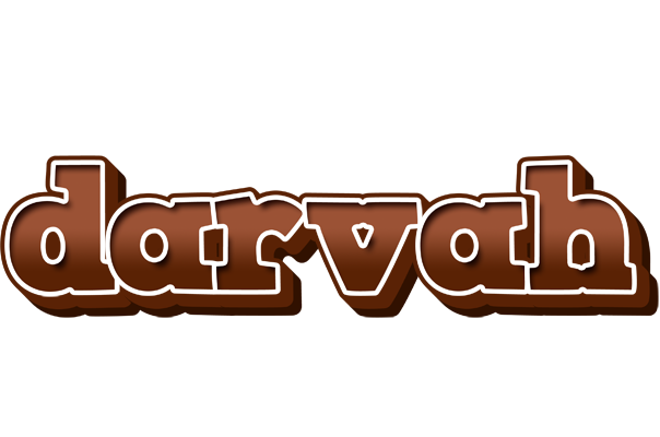 Darvah brownie logo