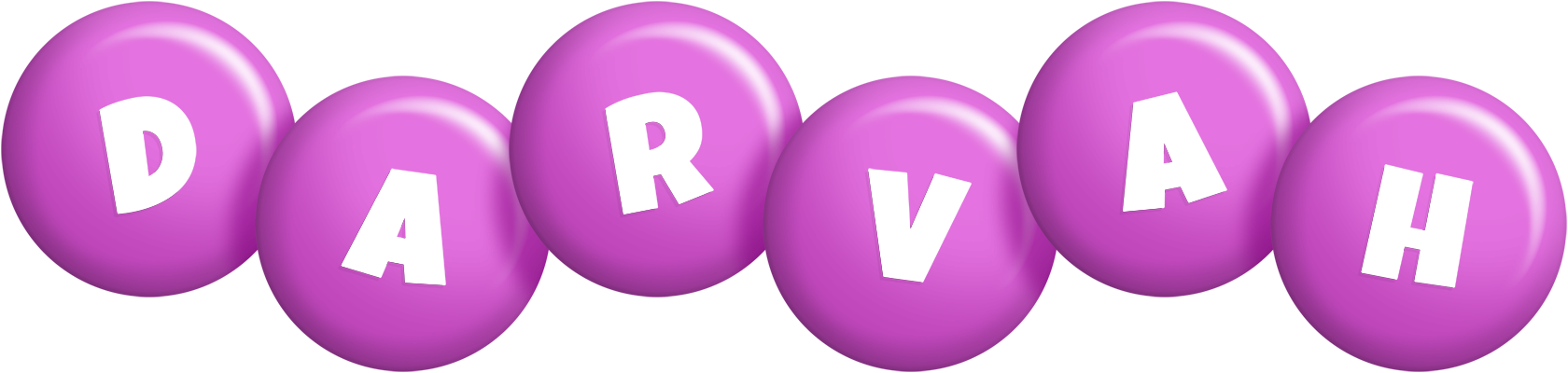 Darvah candy-purple logo