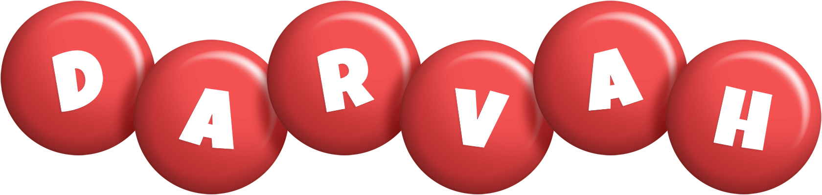Darvah candy-red logo