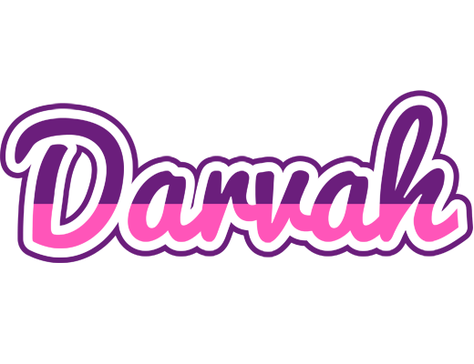 Darvah cheerful logo