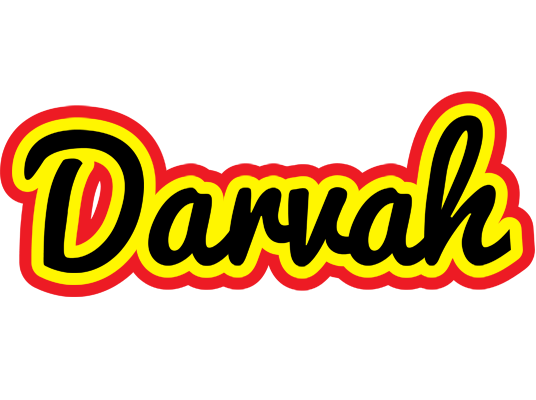 Darvah flaming logo