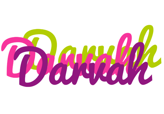 Darvah flowers logo
