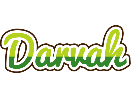 Darvah golfing logo