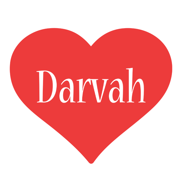 Darvah love logo