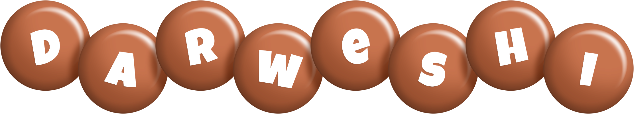 Darweshi candy-brown logo
