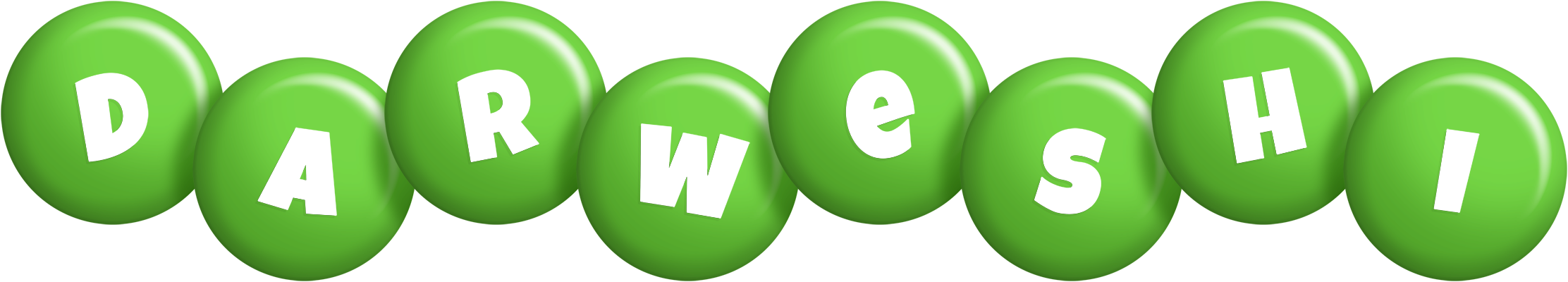 Darweshi candy-green logo