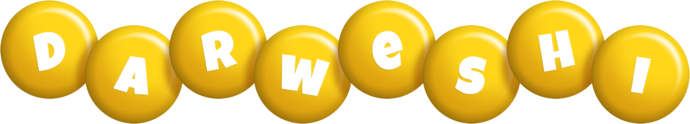 Darweshi candy-yellow logo