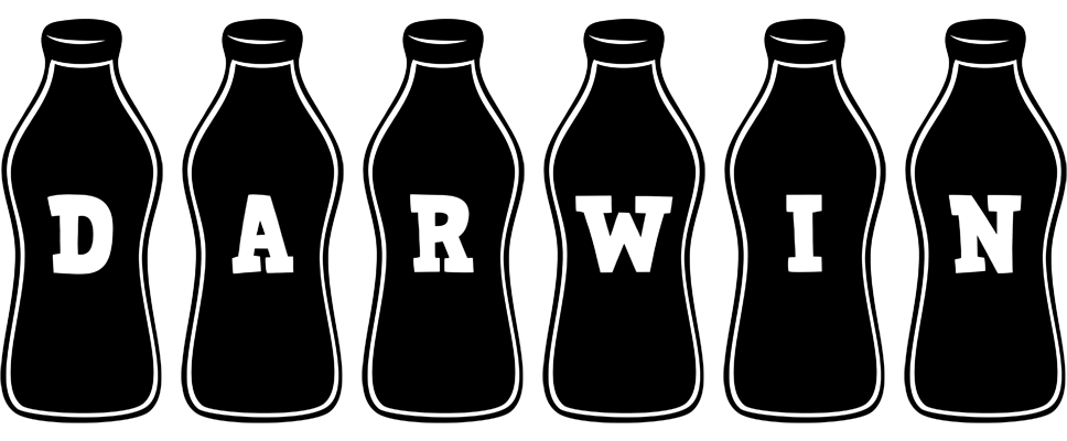Darwin bottle logo