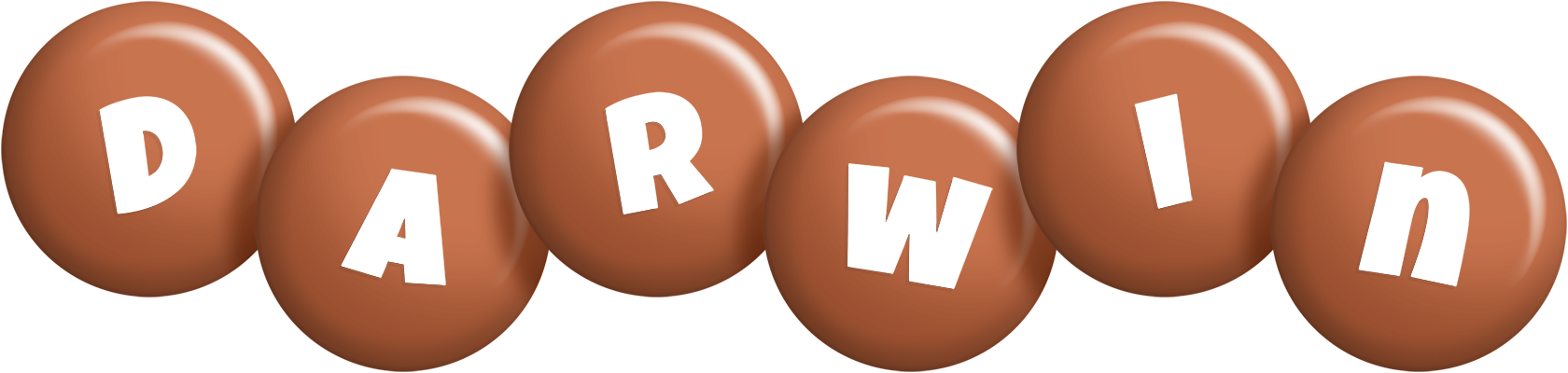 Darwin candy-brown logo