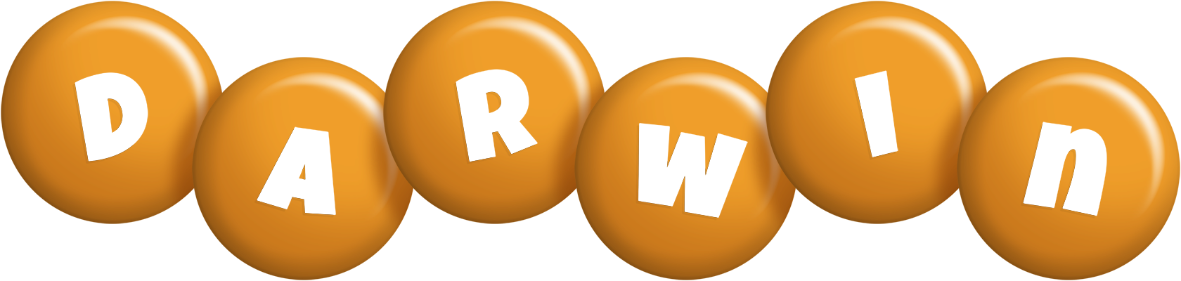 Darwin candy-orange logo