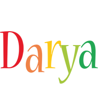 Darya birthday logo