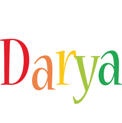 Darya birthday logo
